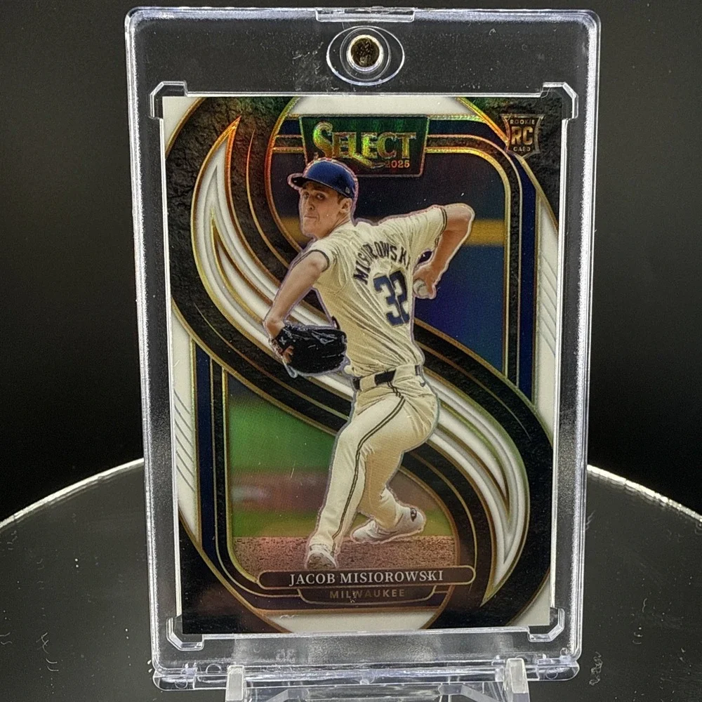 2025 Panini Select Jacob Misiorowski Prizm Premier Rookie /99 #123 Milwaukee